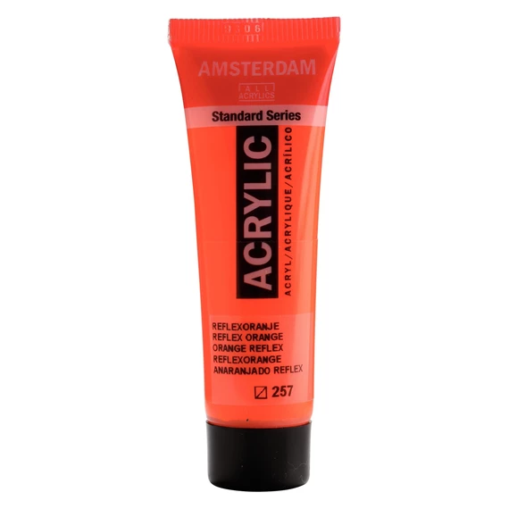 Standard Series Colores Acrílicos Tubo 20 ml Anaranjado Reflex 257 - PackshotFront