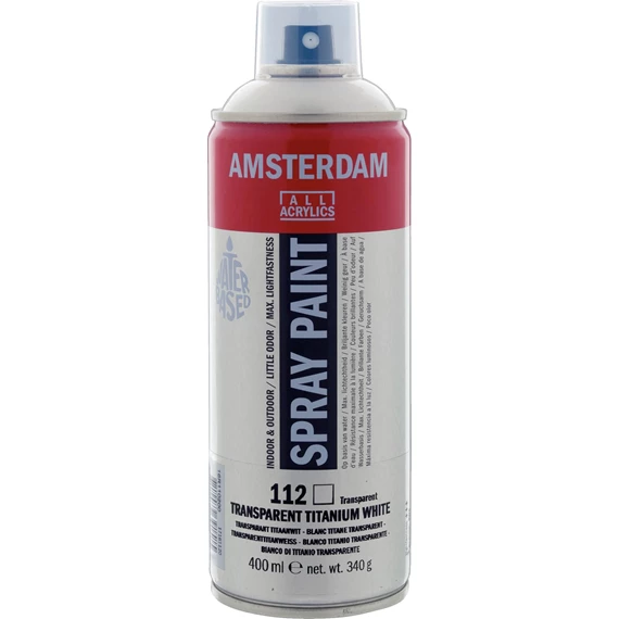 Spray paint 400 ml Blanco Titanio Transparente 112 - PackshotFront