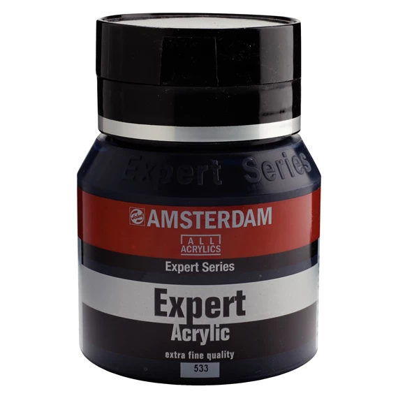Expert Series acrylic jar 400 ml Indigo 533 - PackshotFront